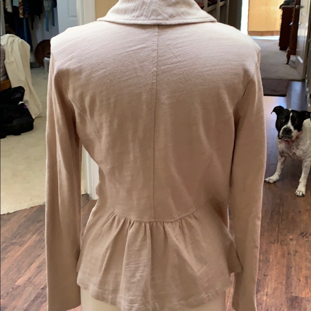 Sweater blazer creme Caslon L